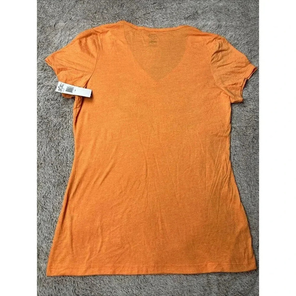 Fox Racing Women’s Wrath V-Neck Tee Short Sleeve T-Shirt Orange Top - Picture 16 of 16